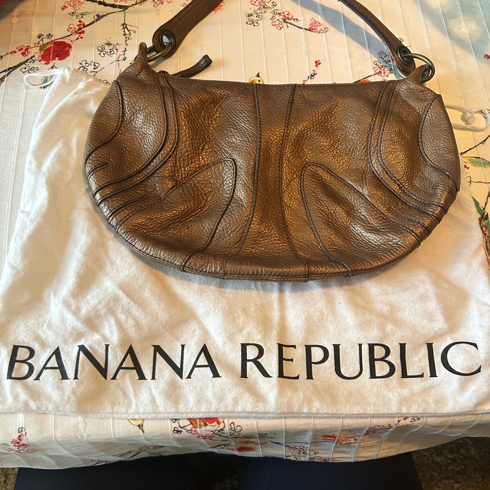 Banana Republic Leather Hobo Bag